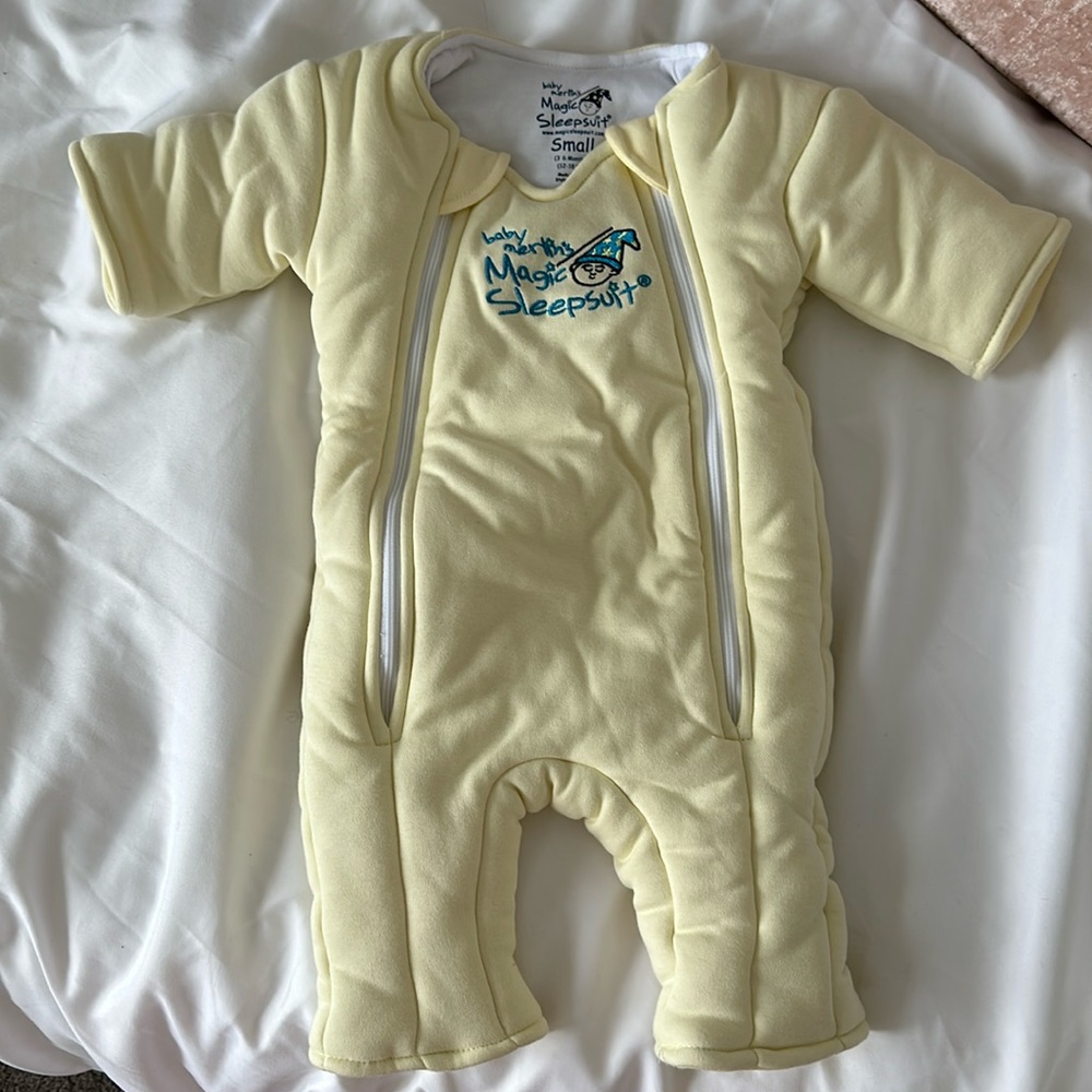 Baby Merlin's Magic Sleepsuit - Swaddle Transition - Cotton - 3-6 Months
